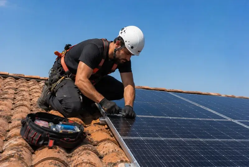 Maintenance et monitoring de panneaux solaires à Saint-Médard-de-Mussidan
