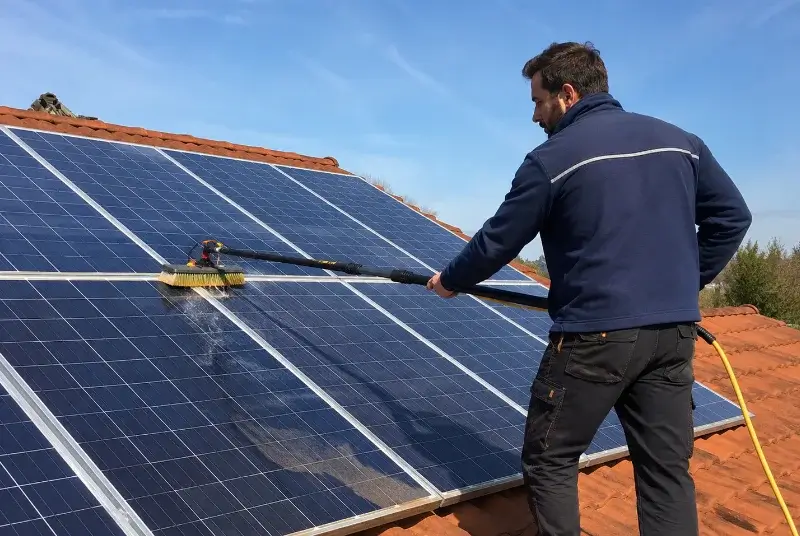 Nettoyage et entretien de panneaux solaires à Saint-Médard-de-Mussidan